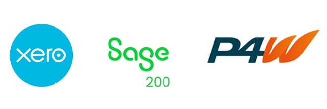 Integration with Xero, Sage, P4W - FD pack